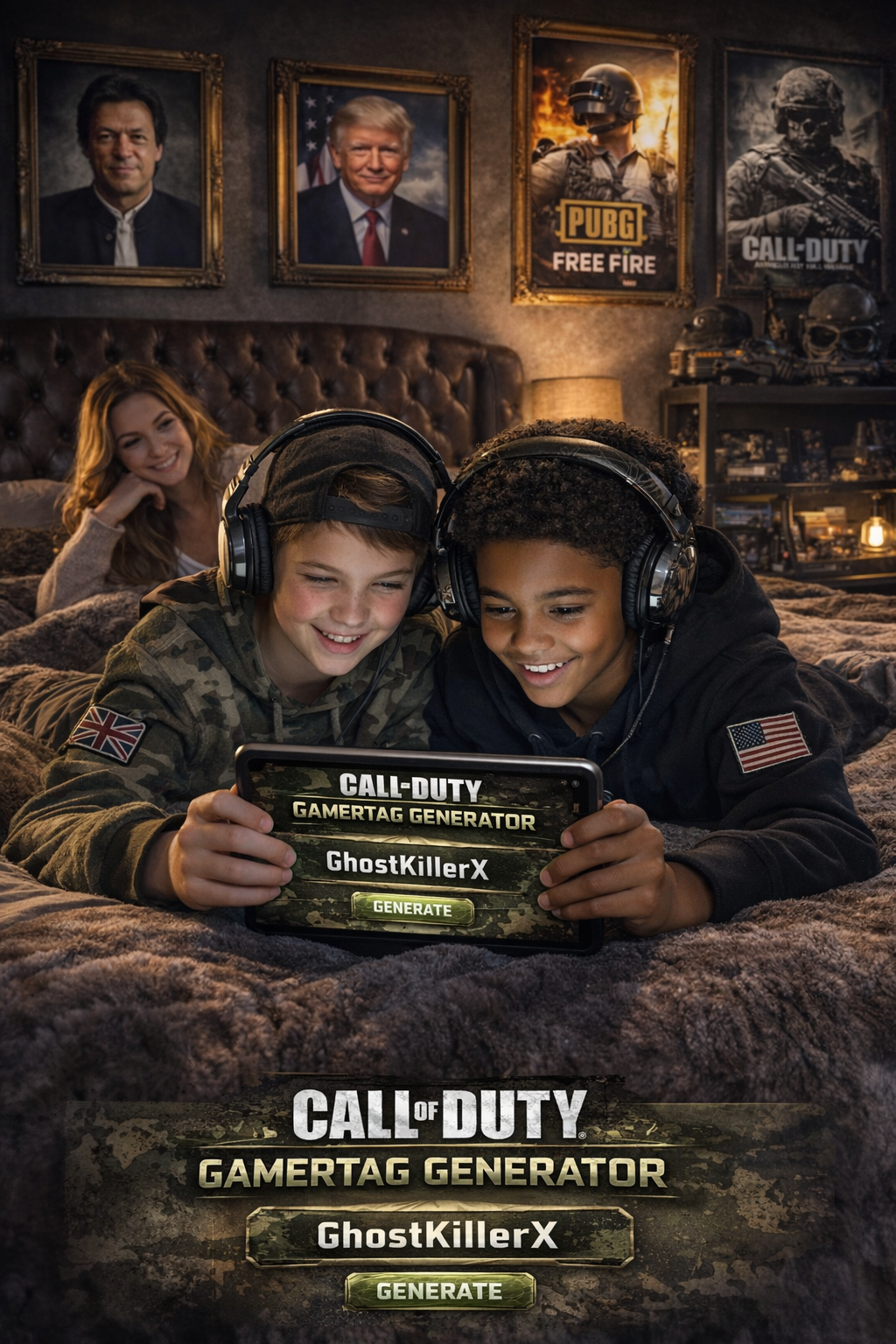 Call of Duty Gamertag Generator | 1500+ COD Names