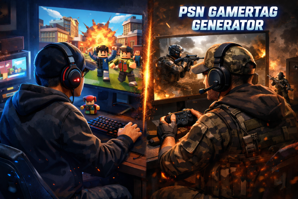 PSN Gamertag Generator | Free & AI-Powered